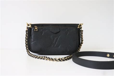 louis vuitton multi pochette empreinte review|authentic Louis Vuitton multi pochette.